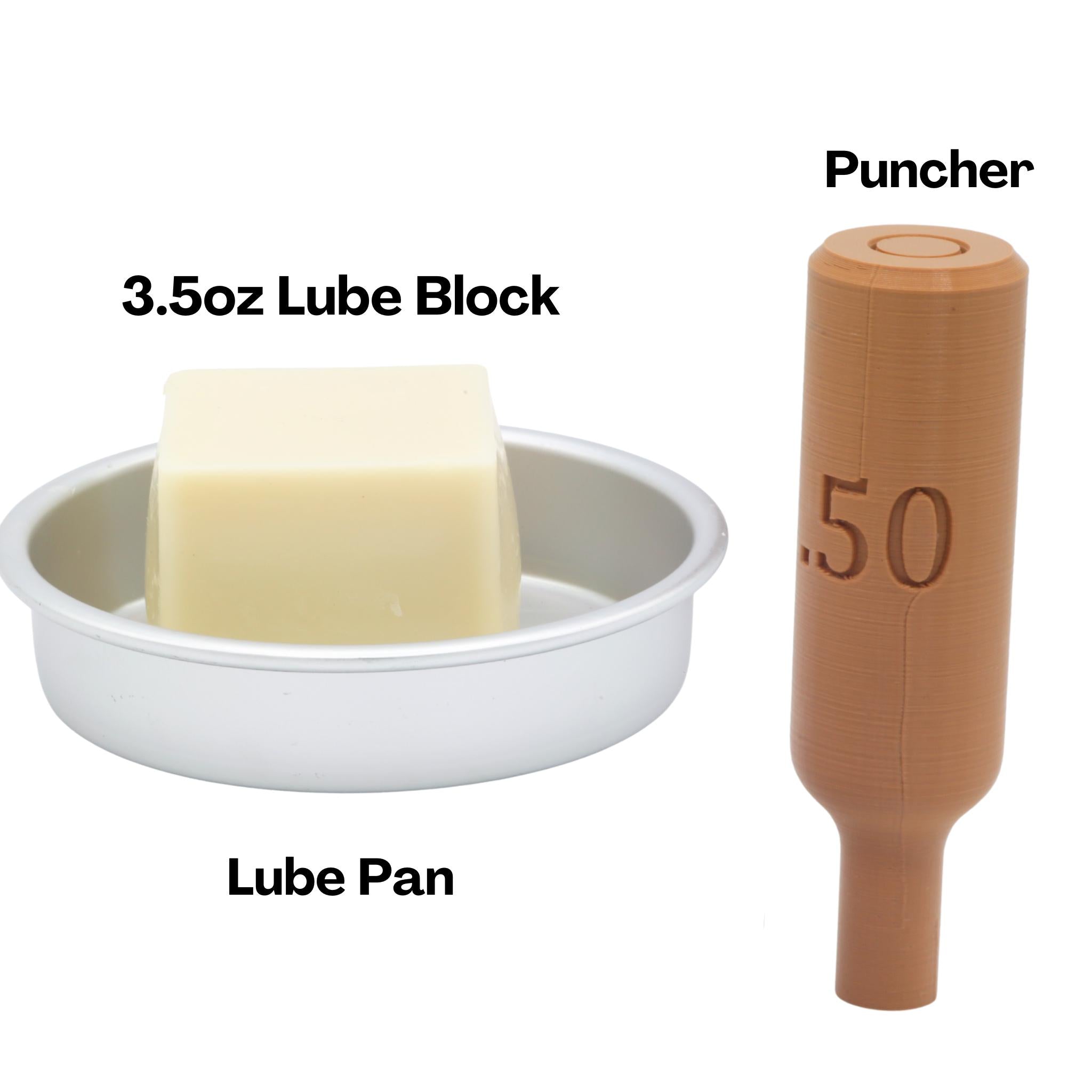 50 Caliber Pan Lube Punch Kit
