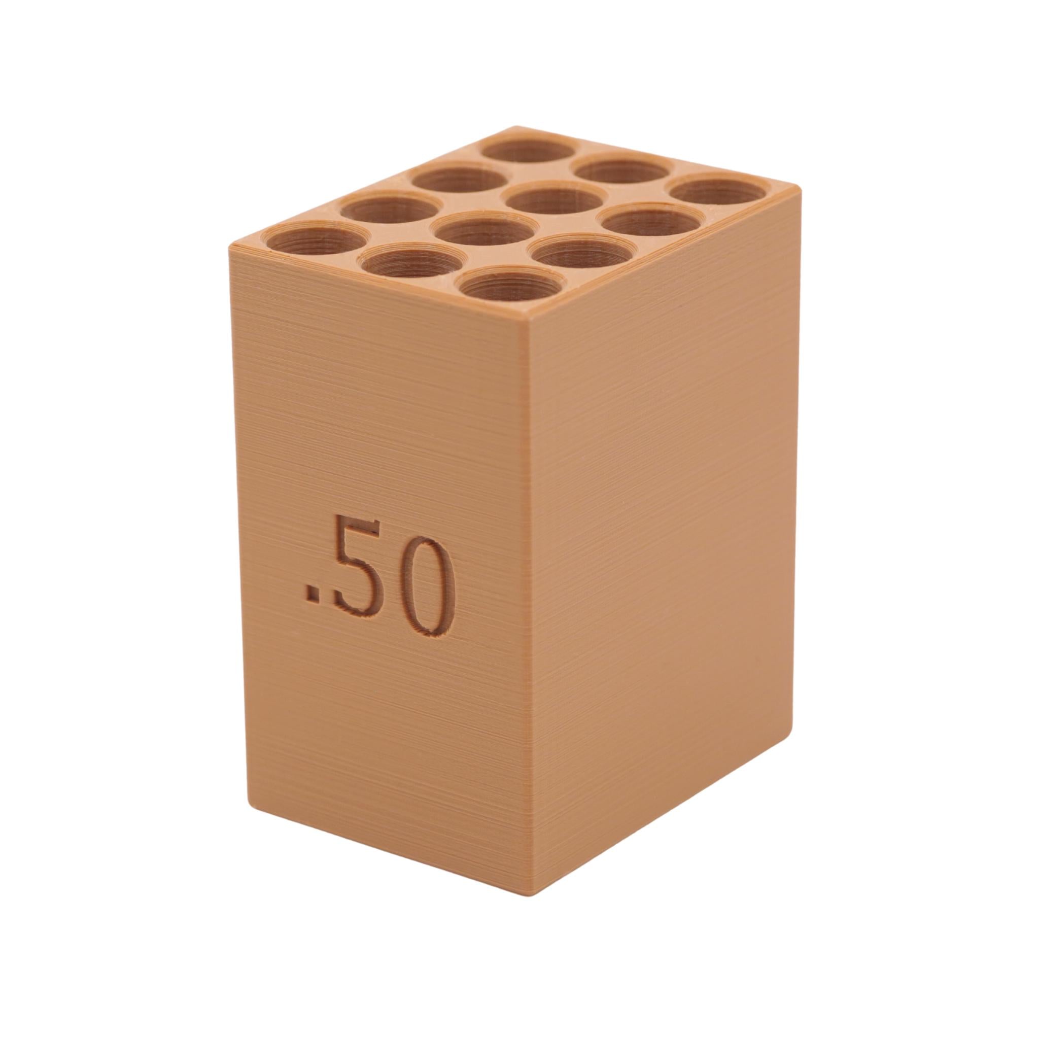 50 cal. Paper Cartridge Loading Block