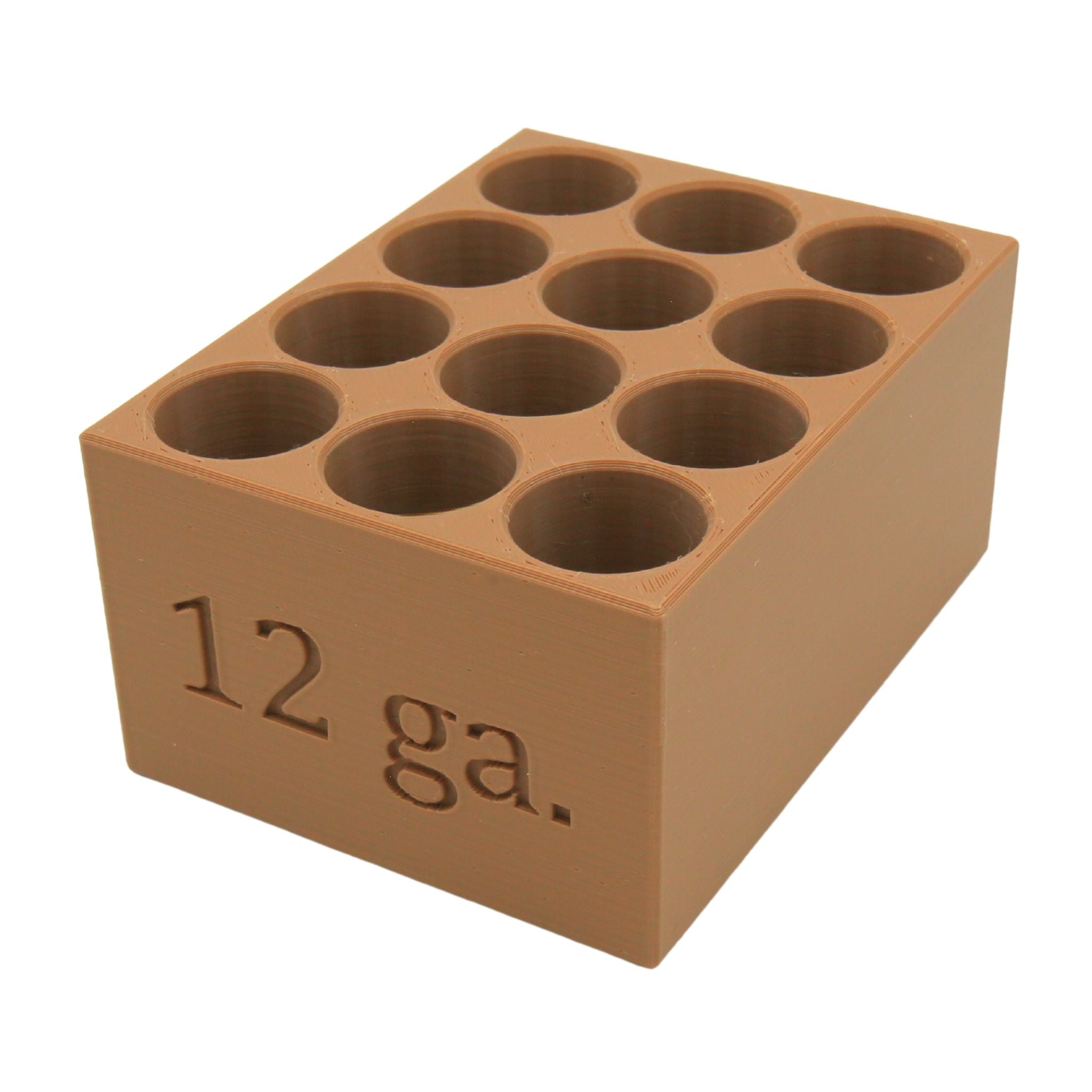 12 Gauge Paper Cartridge Loading Block