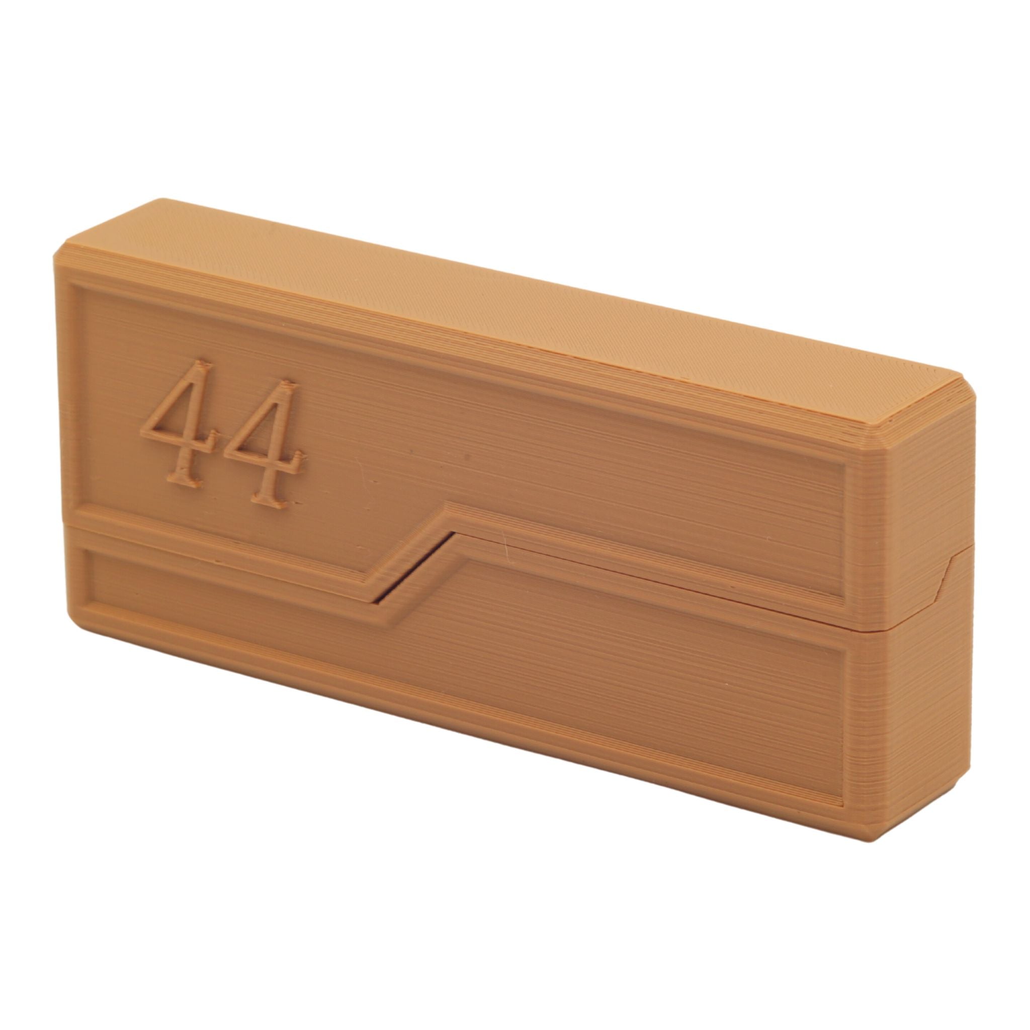 44 cal. Paper Cartridge Wallet Hinged Top
